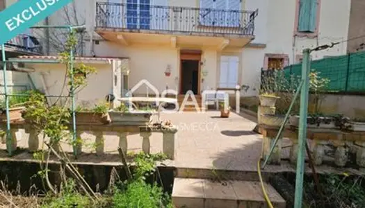 Maison mitoyenne jardin,terrasse,balcon 