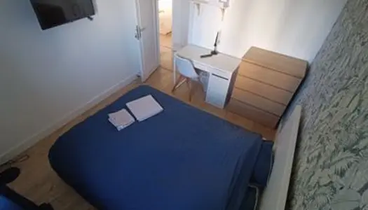 Chambre meublée avec TV à Bihorel 