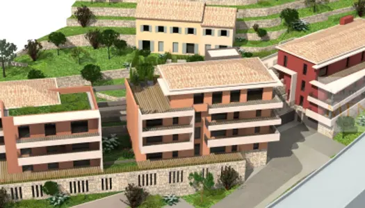 menton- gorbio ce 2 pièces en programme neuf 53,50 m2 29 m2