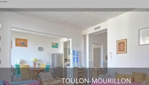 Vends appartement 96m² avec balcon - le Mourillon - Toulon - 3 chambres 