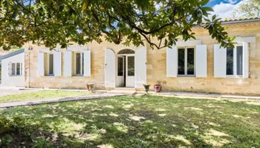 Maison de maître de 190m2 au coeur d'un jardin oasis - pessac centre