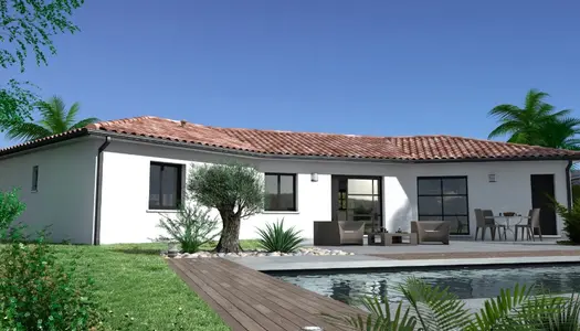 Terrain + maison 120 m² 