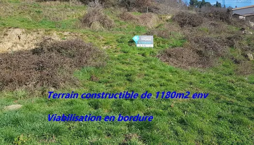 Vente Terrain 1159 m² à Le Cheylard 68 540 €