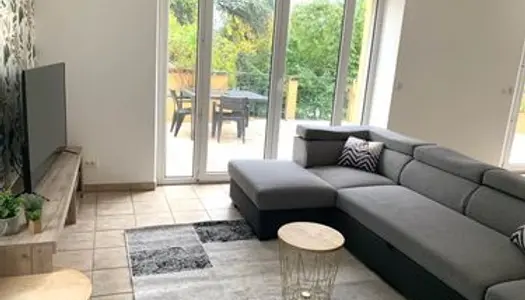 Chambre maison colocation avec jardin 