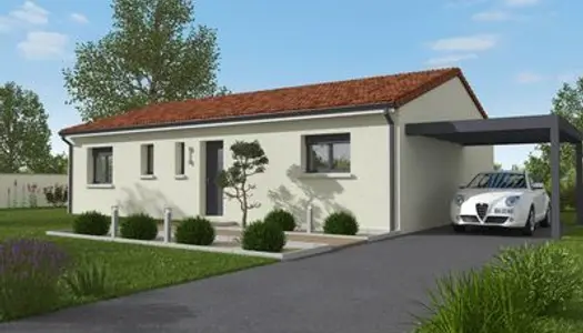 Projet de construction d'une maison 92 m² avec terrain à LE CASTERA (31) au prix de 263400€. 