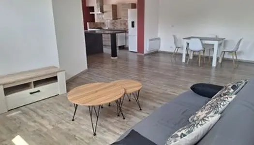 Appartement meublé de 100m2 avec extérieur 