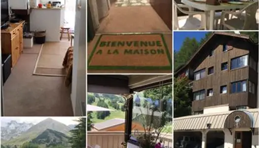 Vacances à la FOUX D'ALLOS Appartement au centre de la station. 6 personnes 