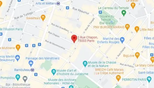 Parking - Garage Location Paris 3e Arrondissement   150€
