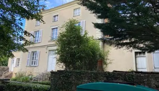 Vends Maison de famille du 19e siècle, 230m²,centre-ville,bord de rivière à 1h10 Paris en TGV - 