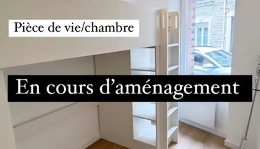 Petit appartement meublé Cherbourg centre 