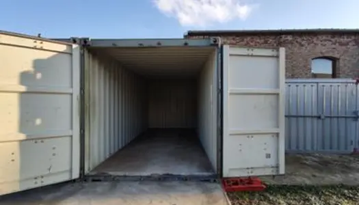 Un container de stockage 33 m3 accessible 24H sur 24 à Carvin 