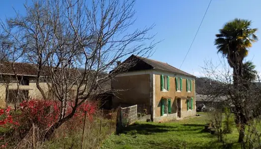 Gasconne avec vue Pyrénées