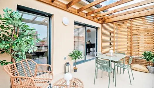 Retour a la vente, T3 neuf de 75 M2 avec grande terrasse 