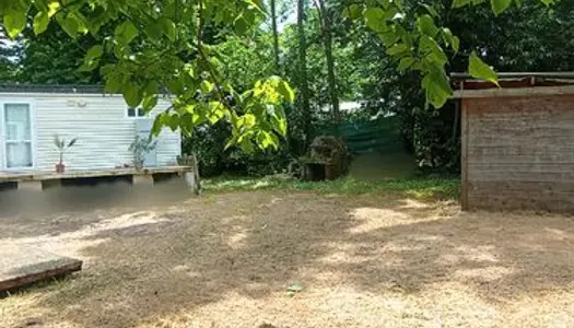 2 Mobil-homes sur terrain 500 m² avec piscine privée chauffée 