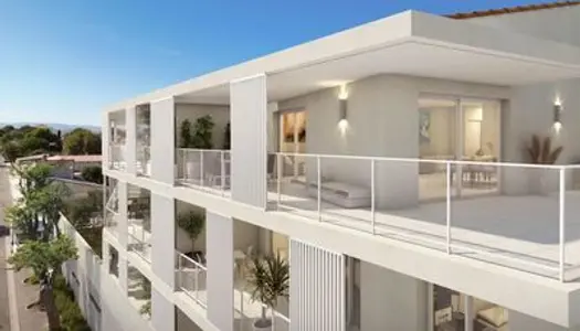 Dpt Aude (11), à vendre PORT LA NOUVELLE appartement T4 de 110,01 m² - Terrasse de 55,55m2