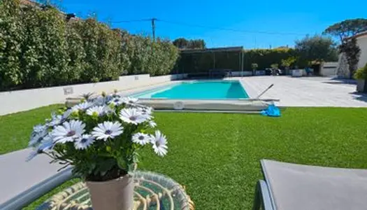 Maison climatisée 142 m² avec jardin et piscine 