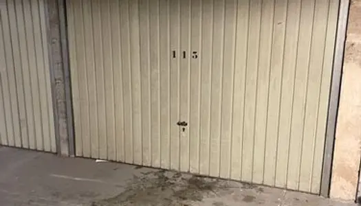 Garage fermé 