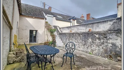Dpt Indre et Loire (37), à vendre maison de village 4 pièces - 95 m2 à Hommes