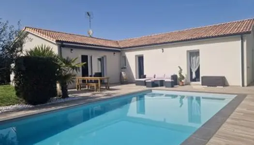 Villa contemporaine 120m² 4 chambres piscine