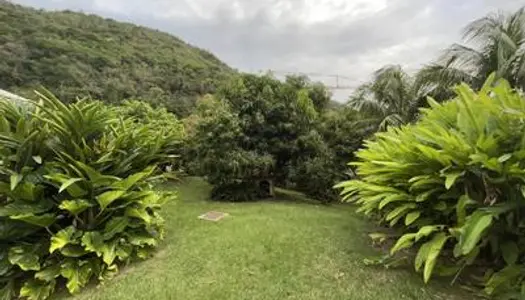 Havre de paix sur un terrain arboré