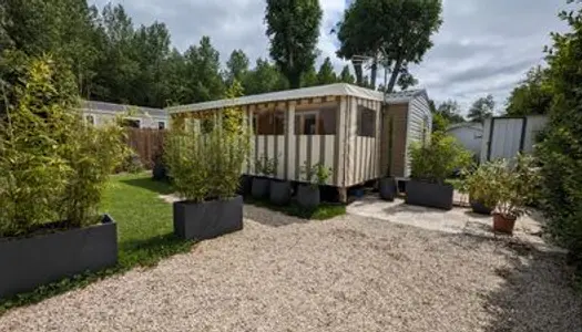 Vends mobil home dans caravaning à 1h00 de Paris 50m² Ivry la Bataille 