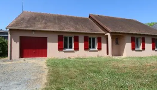 Maison 117m² avec garage et jardin 