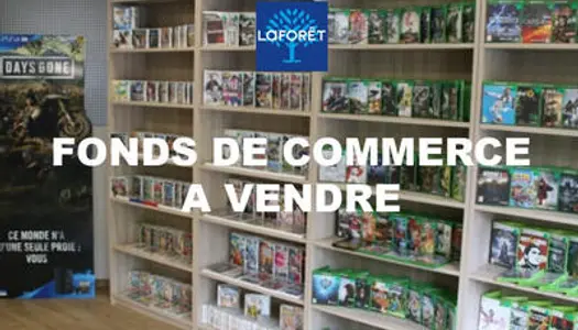 Vente fonds de commerce jeux vidéos à Lorient 