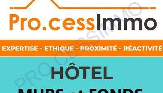 A vendre hôtel saisonnier *** murs et FDC Hérault
