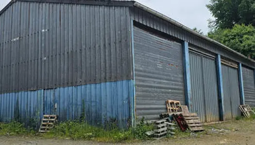 A louer local hangar 300m² à Quimper Sud 