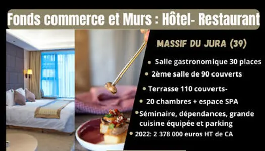 Vente hôtel restaurant en Bourgogne Franche-Comté