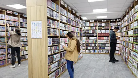 Plus grosse librairie Mangas du département 