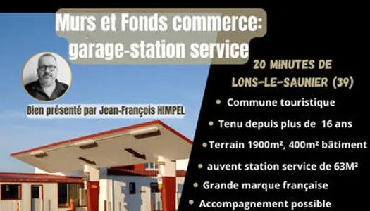 A vendre garage automobile à Lons le Saunier 